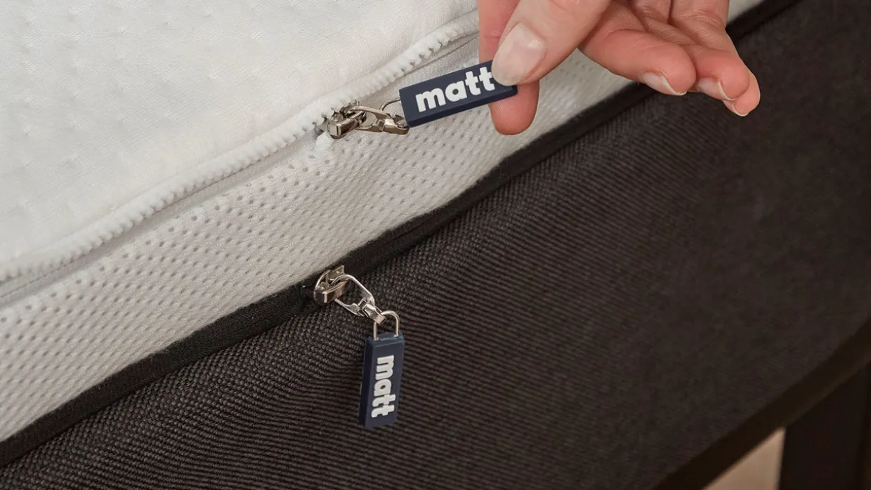 Aanpasbaar Matt Sleeps Hybrid Pro matras