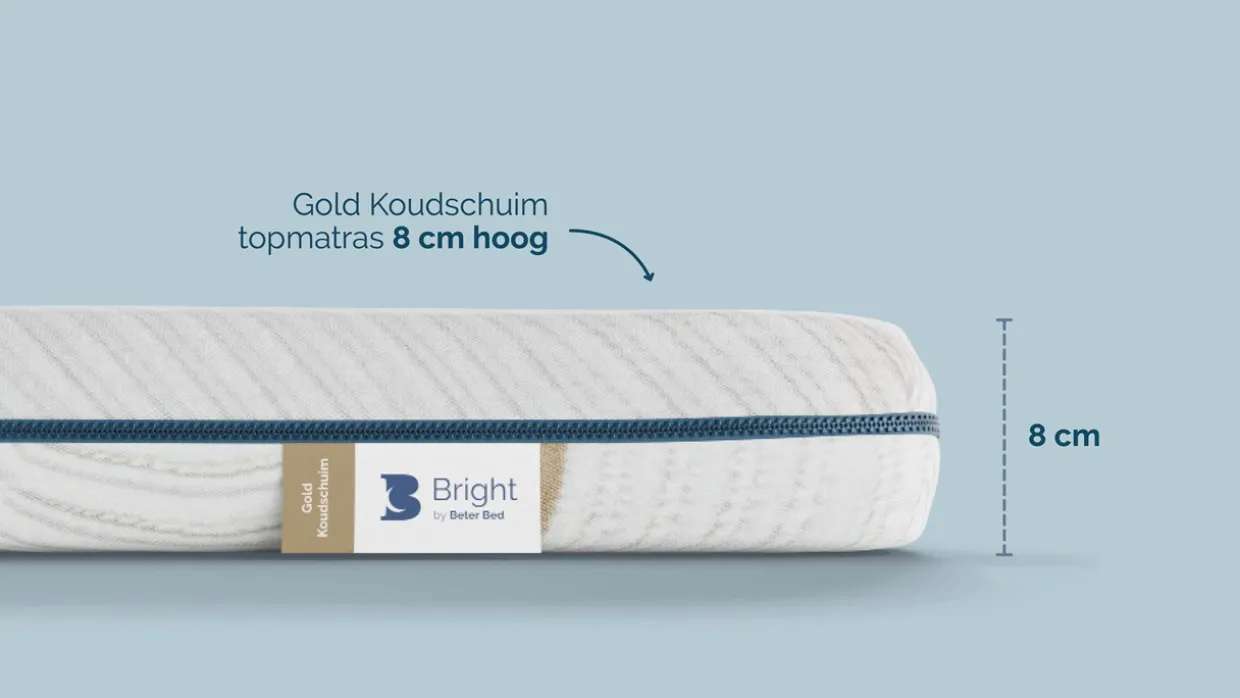 B Bright Gold splittopper Koudschuim