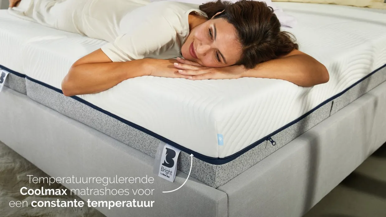 B Bright Silver Coolmax 200, 300 en 400 matras