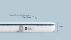 B Bright Silver topper Hypersoft