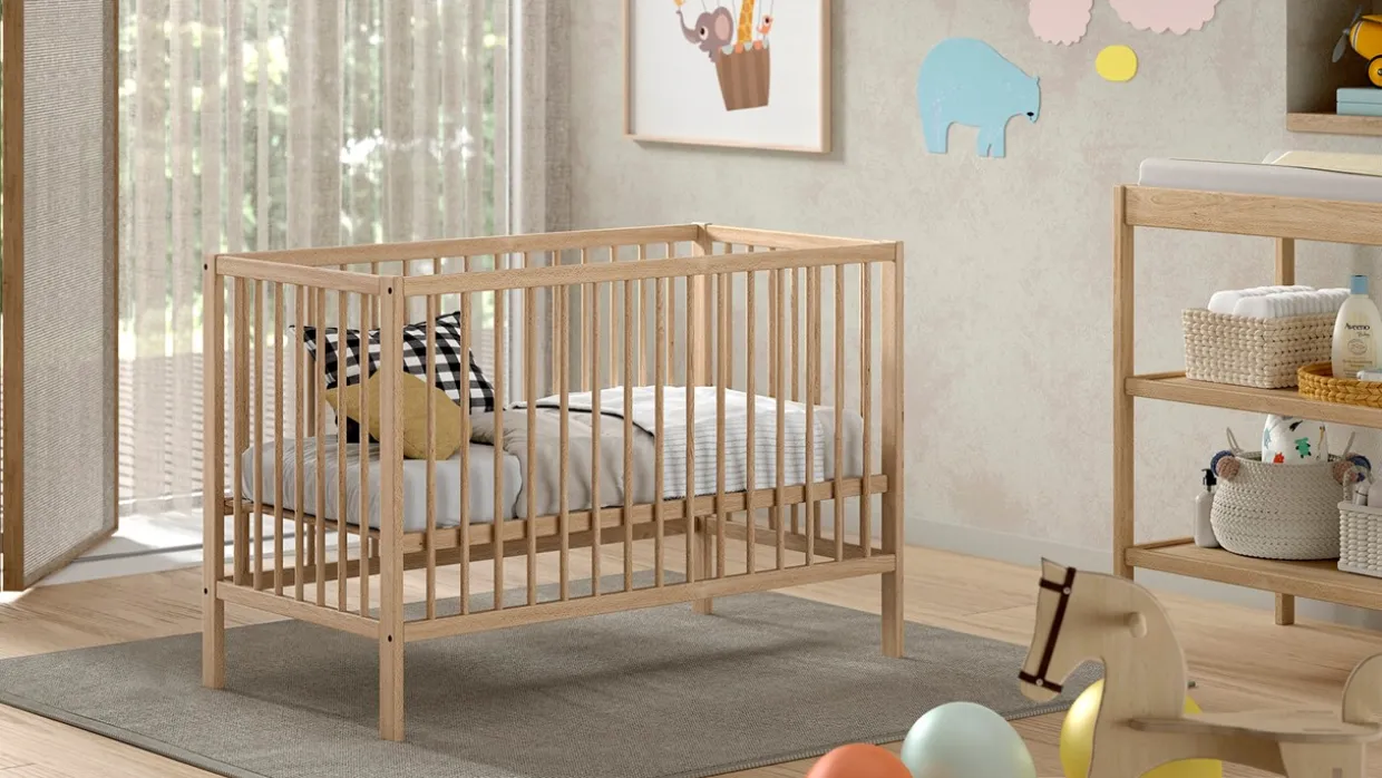 Babyledikant Dino 60x120