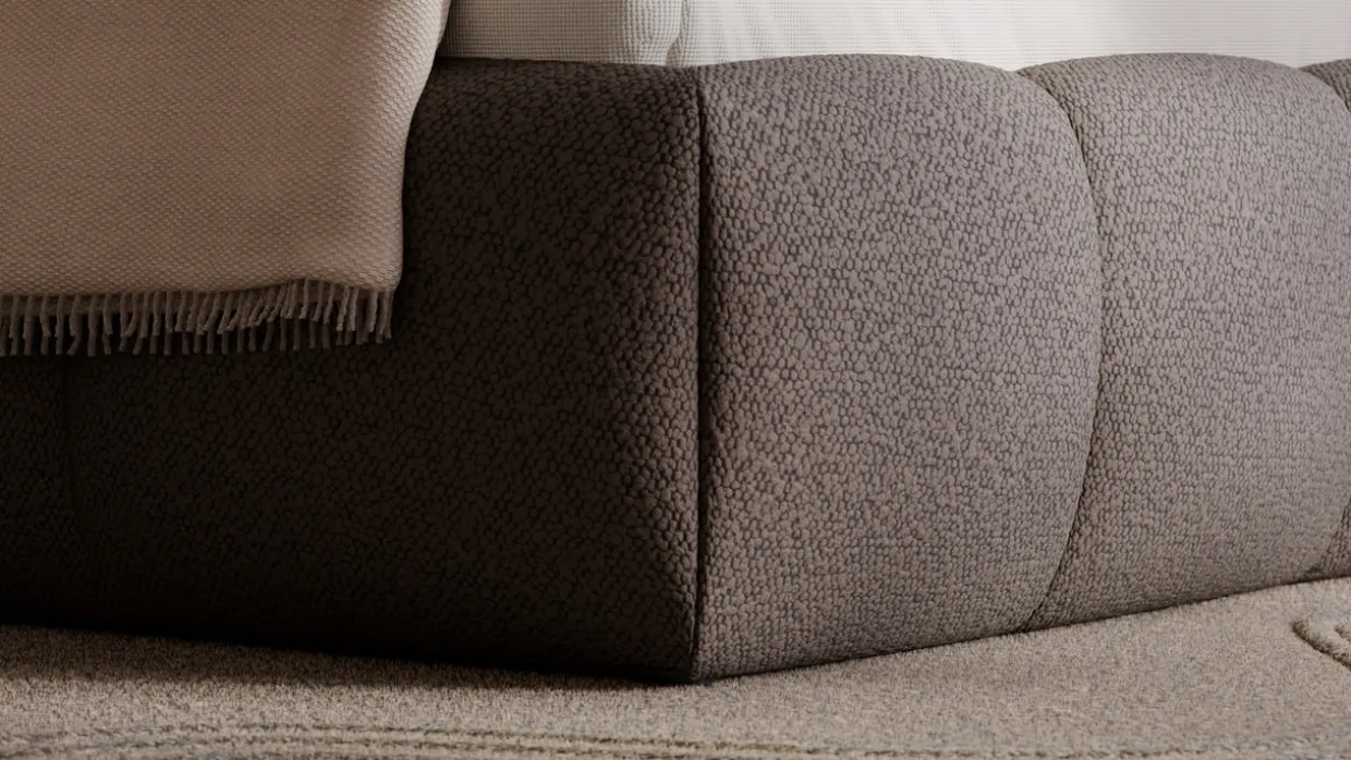 Bed Dune - Bold bouclé