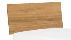 Bed Sky met hoofdbord en poten hout