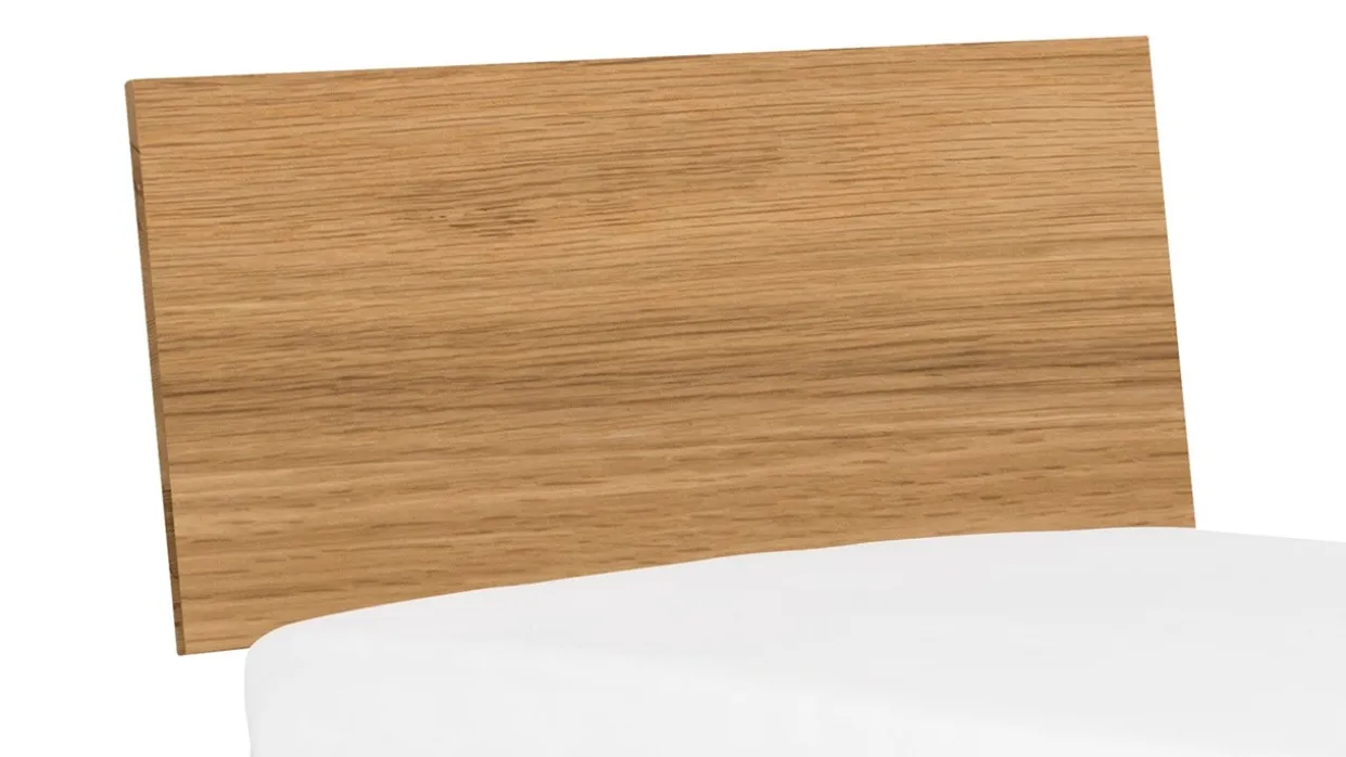 Bed Sky met hoofdbord en poten hout