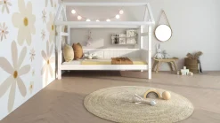 Bedbank Puck met dakframe
