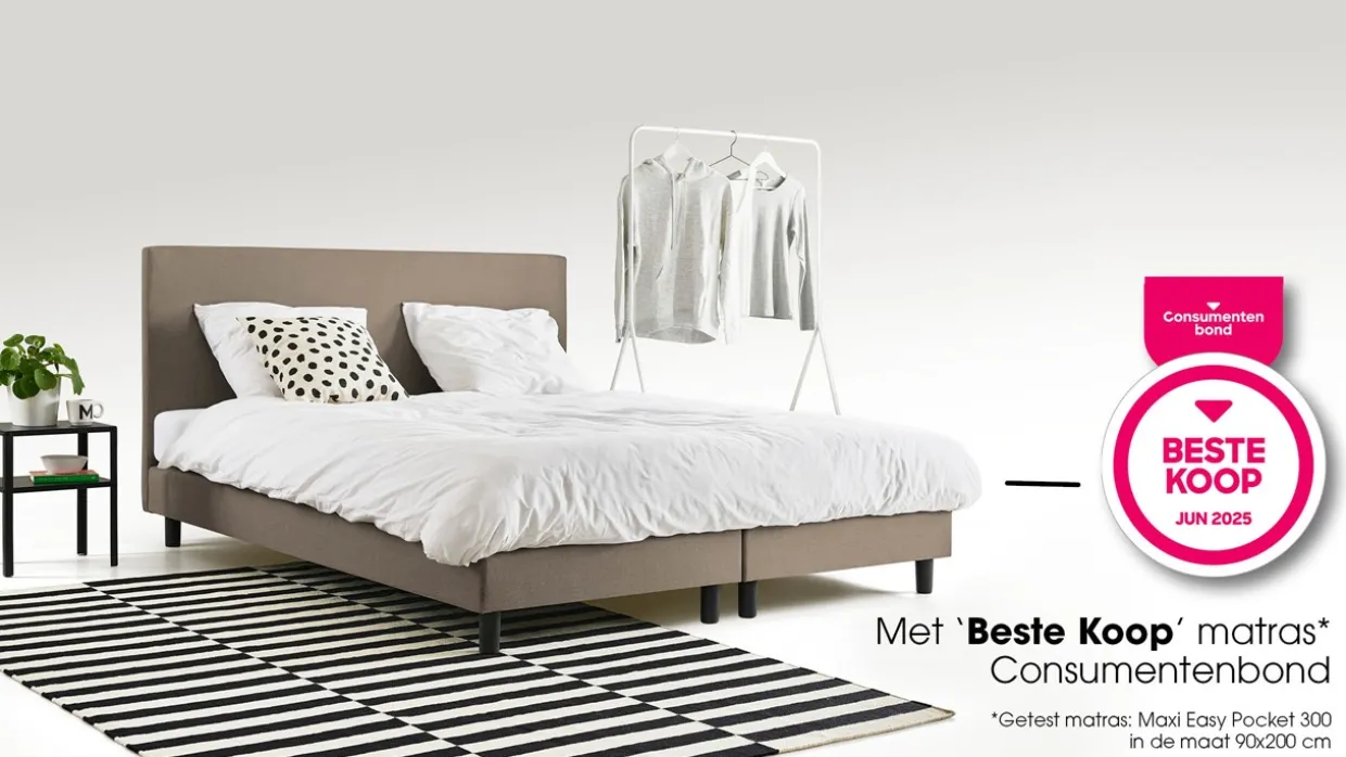 Box Ambra met Easy Pocket 300 matras