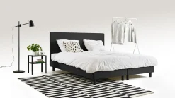 Box Ambra met Silver Pocket Deluxe Foam matras