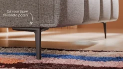 Boxspring Crystal - Linen touch