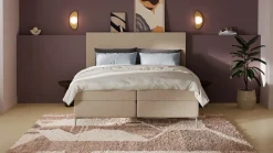 Boxspring Emerald - Linen touch