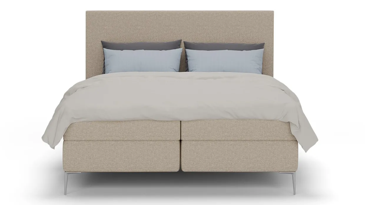 Boxspring Emerald - Linen touch