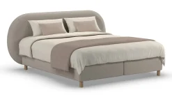 Boxspring Flow met Kårlsson Excellence matras - Wool look