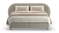 Boxspring Flow met Kårlsson Excellence matras - Wool look