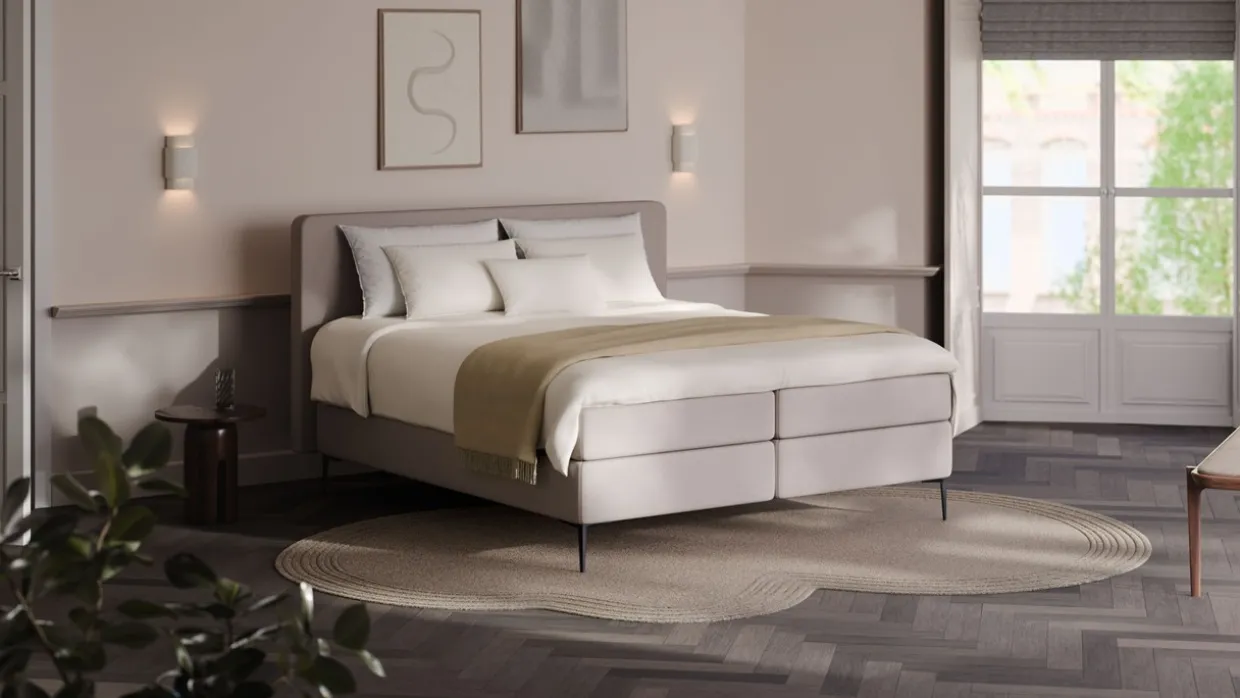 Boxspring Glade - Warm wool