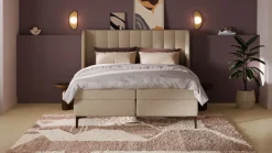 Boxspring Ivory - Linen touch