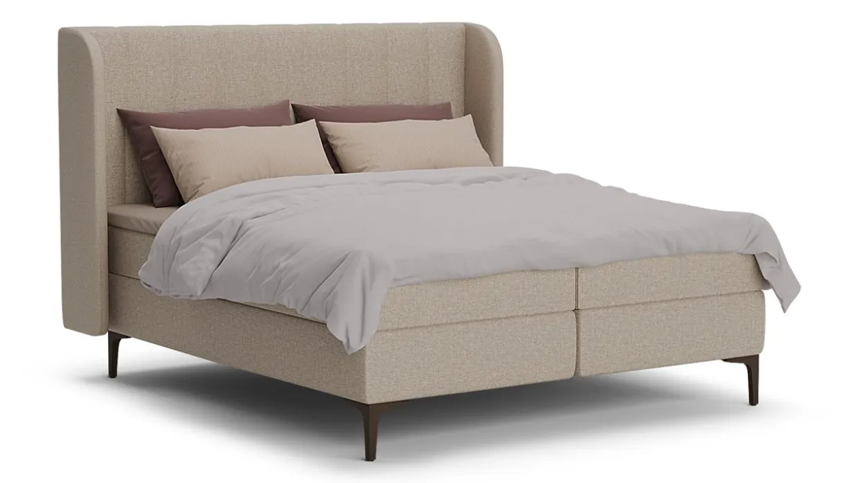 Boxspring Ivory - Linen touch