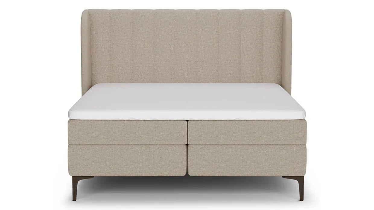 Boxspring Ivory - Linen touch