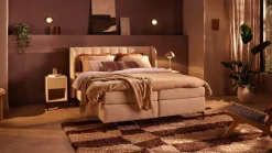 Boxspring Ivory - Soft teddy