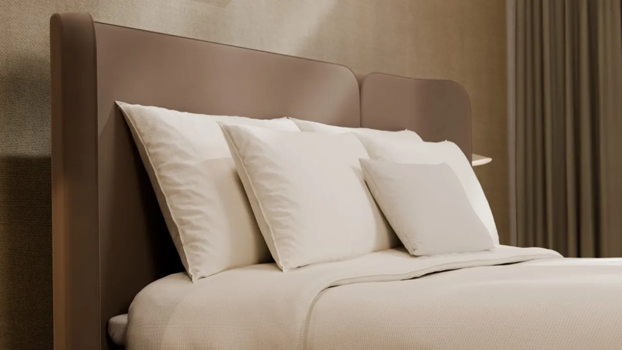 Boxspring Mesa - Soft suede