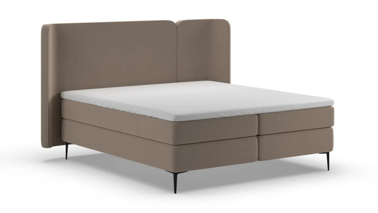 Boxspring Mesa - Soft suede