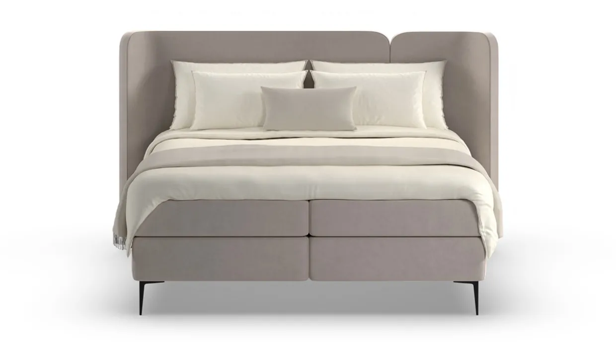 Boxspring Mesa - Warm wool