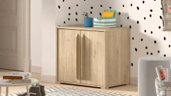 Commode 2 deuren voor halfhoogslaper Sam