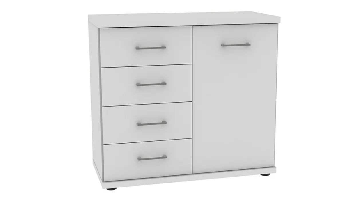 Commode Bienne met 4 laden en 1 deur
