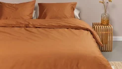 Dekbedovertrek Cotton Uni Orange