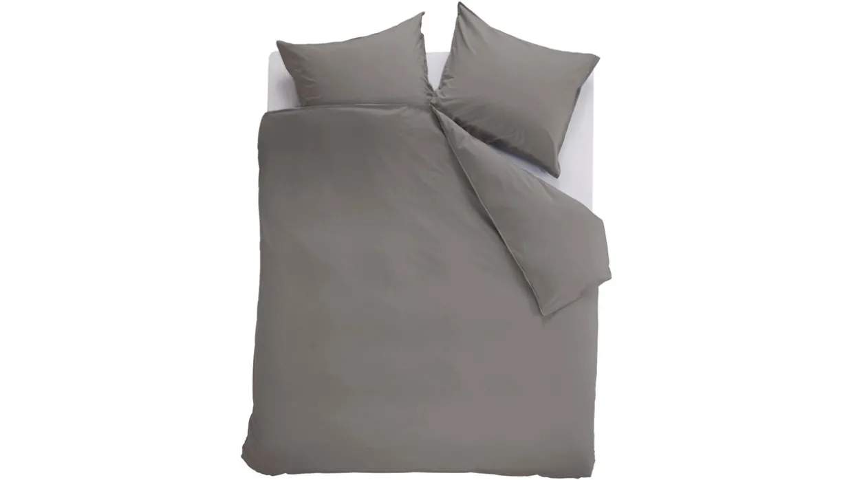 Dekbedovertrek Cotton Uni Grey
