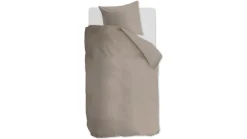 Dekbedovertrek Cotton Uni Taupe