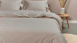 Dekbedovertrek Cotton Uni Taupe