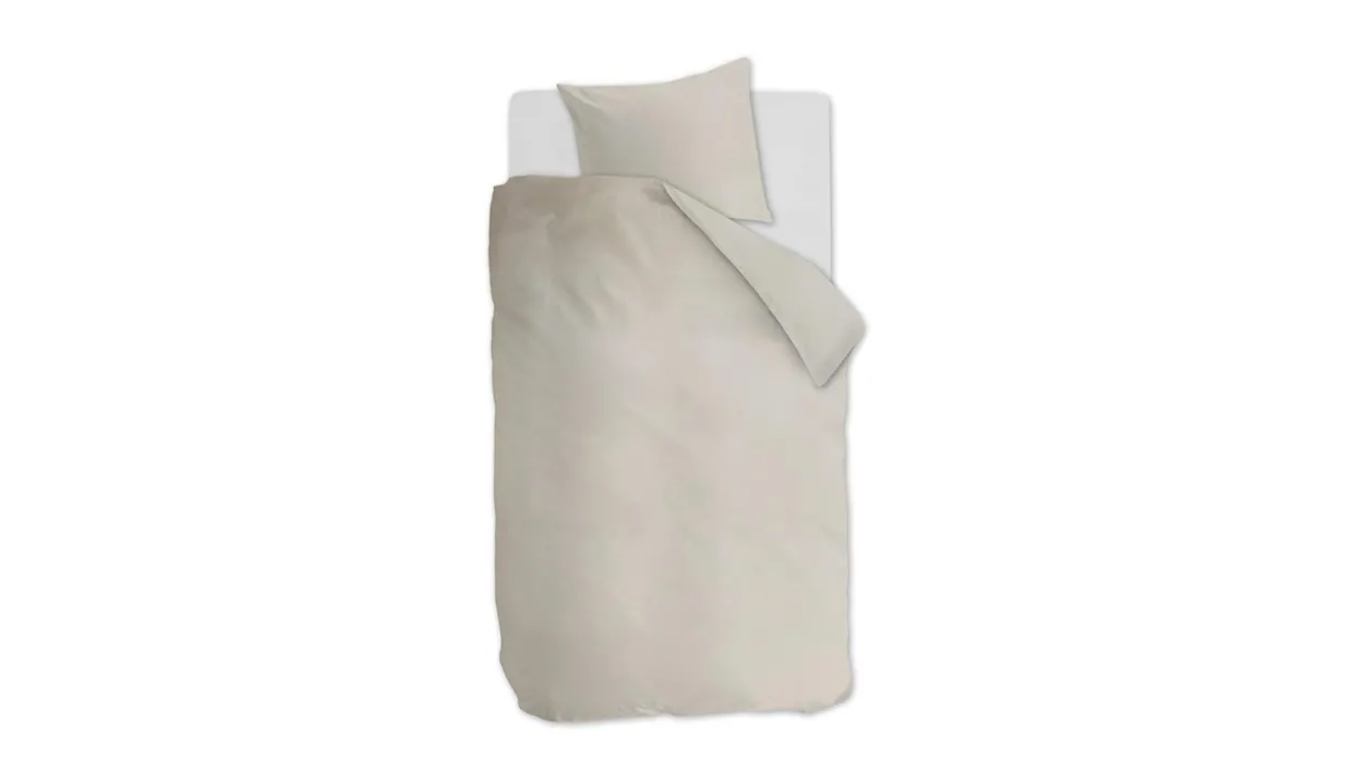 Dekbedovertrek Cotton Uni Sand
