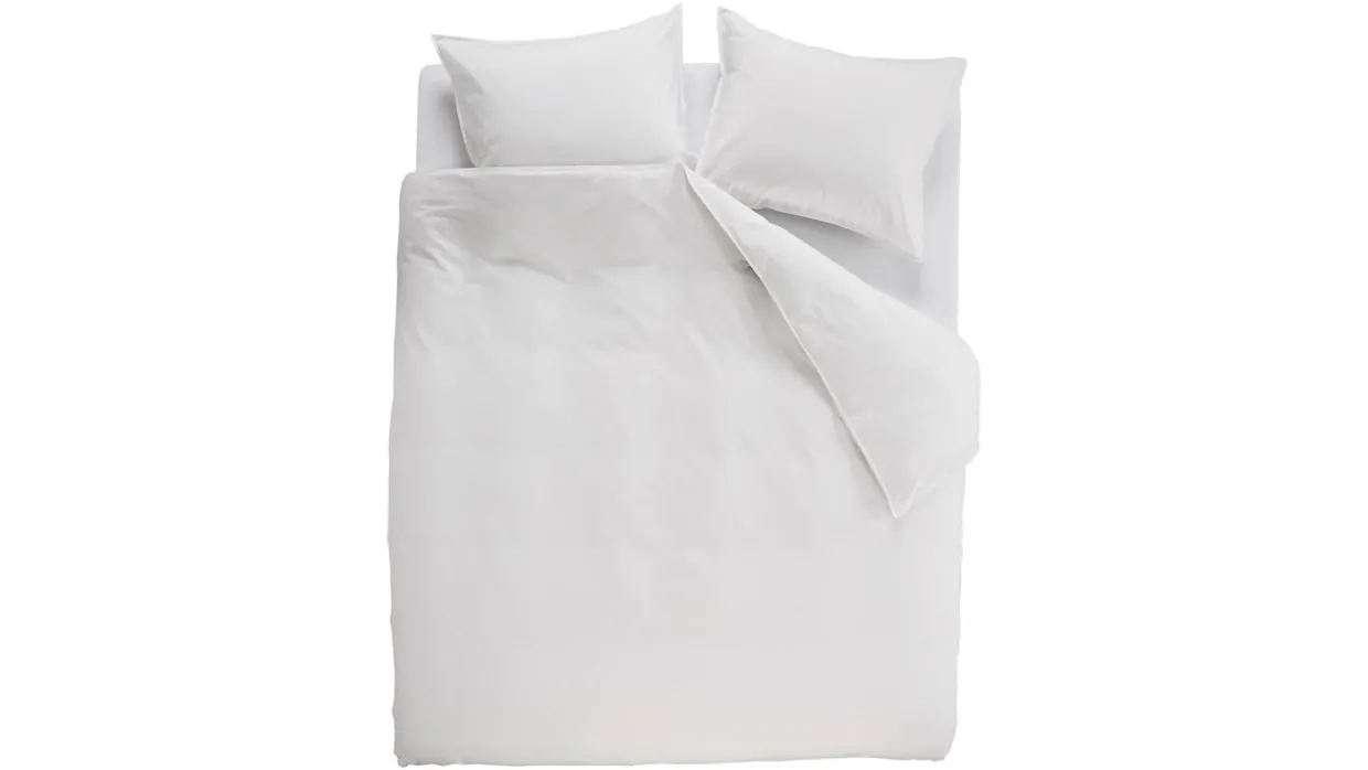 Dekbedovertrek Cotton Uni Wit