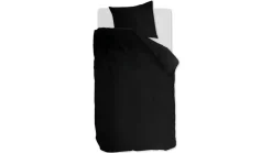 Dekbedovertrek Cotton Uni Black