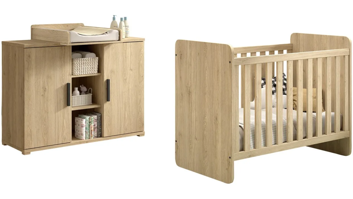Doorgroeibed Sam met Commode 2 deuren en opzet