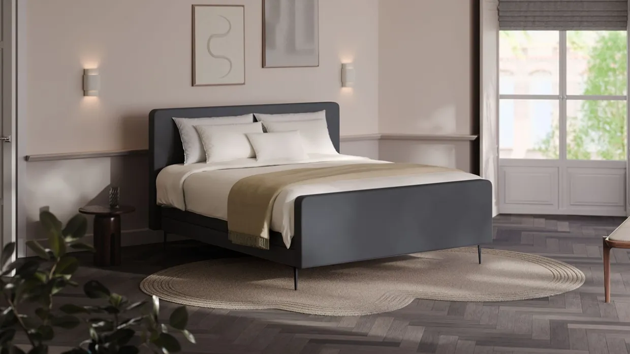 Elektrische boxspring Glade - Soft suede