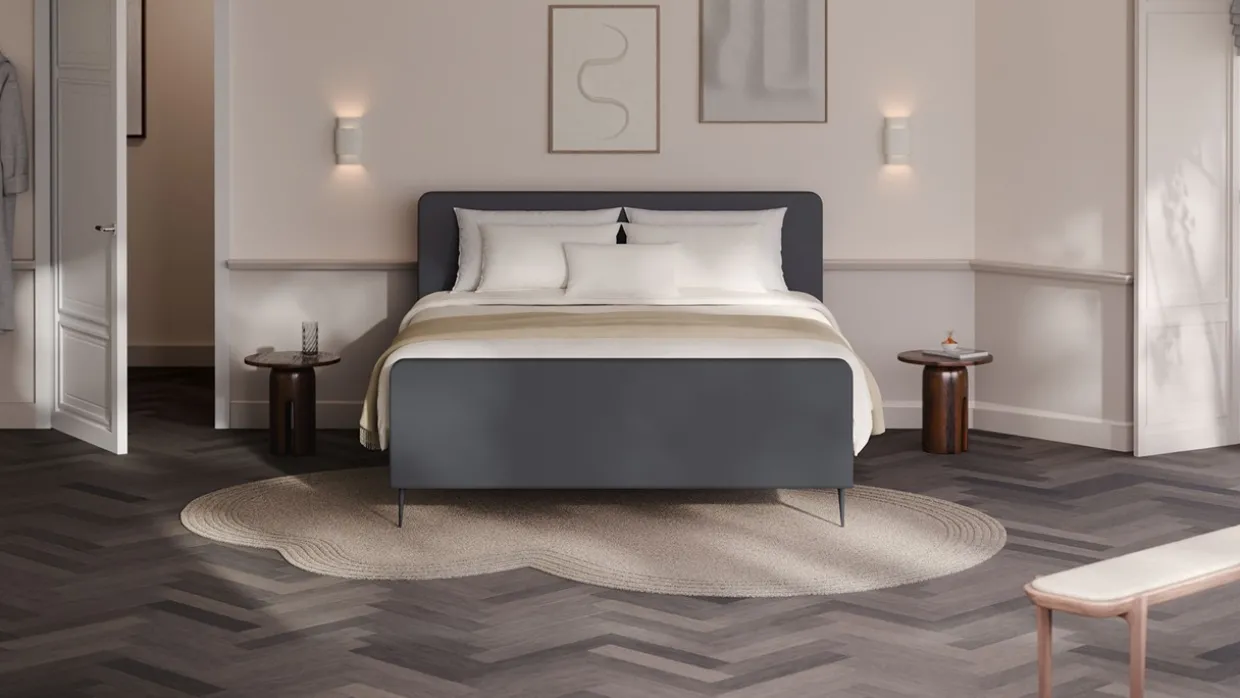Elektrische boxspring Glade - Soft suede