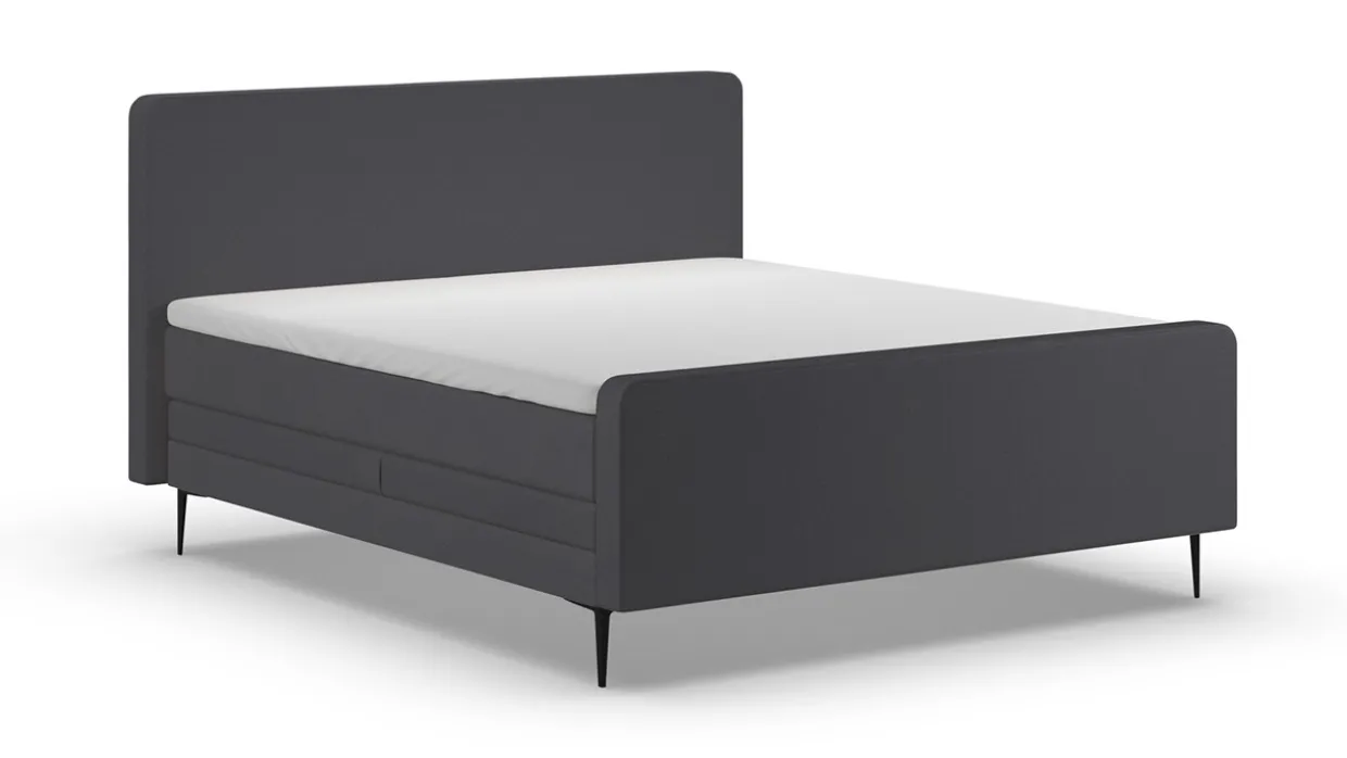 Elektrische boxspring Glade - Soft suede