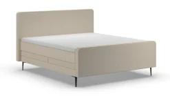 Elektrische boxspring Glade - Natural linen