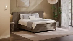 Elektrische boxspring Ridge - Warm wool
