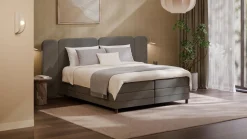 Elektrische boxspring Ridge - Wool look