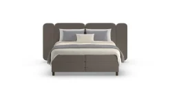 Elektrische boxspring Ridge - Wool look