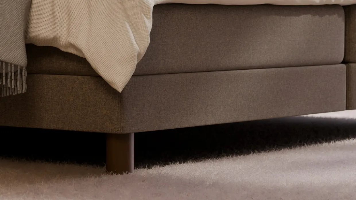 Elektrische boxspring Ridge met Kårlsson Excellence matras - Warm wool
