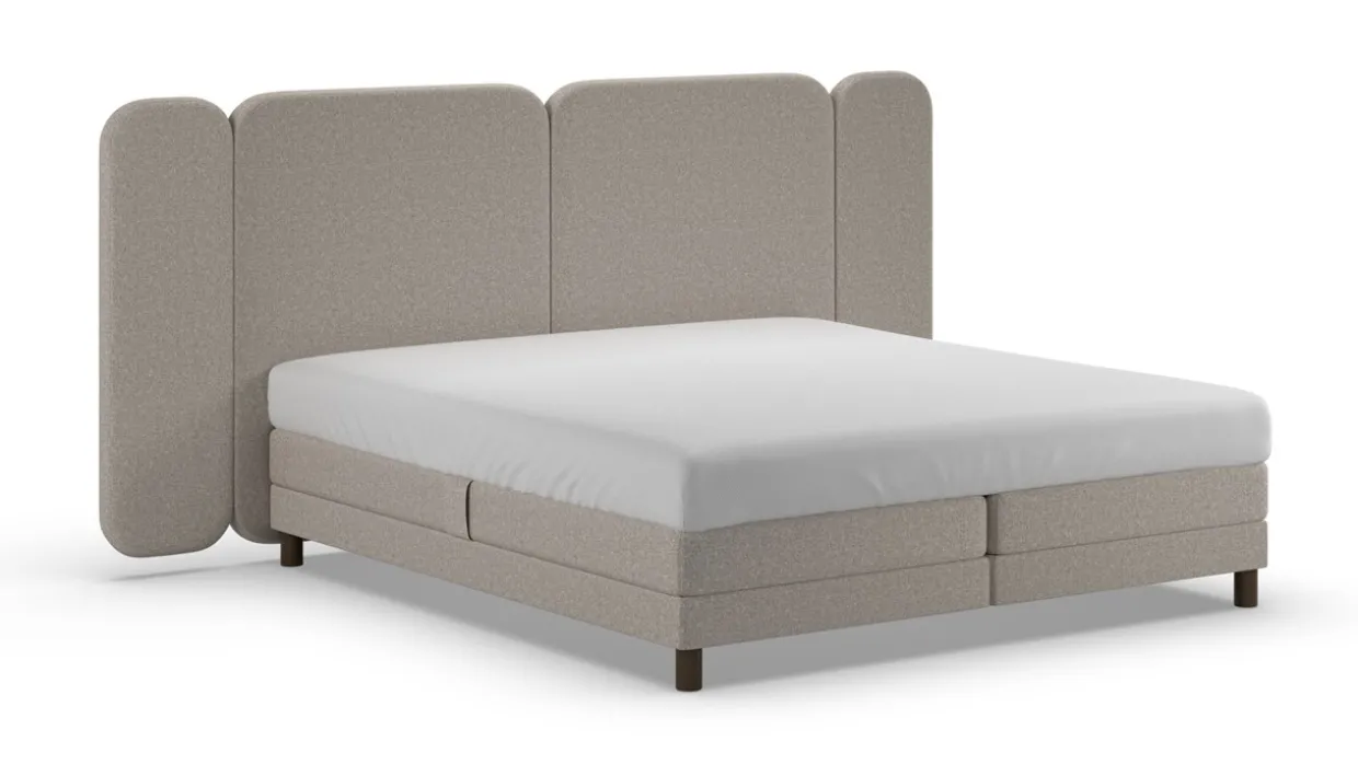 Elektrische boxspring Ridge met Kårlsson Excellence matras - Warm wool