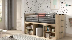 Halfhoogslaper Sam met 2 boekenkasten