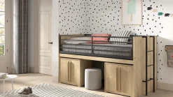 Halfhoogslaper Sam met commode 2 deuren