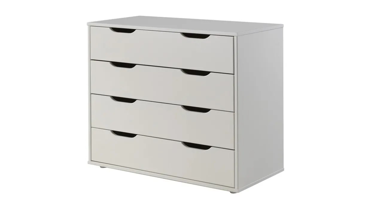 Halfhoogslaper Scott met bureau, boekenkast en commode