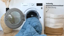 HappyBed Bluestone - dekbed zonder overtrek