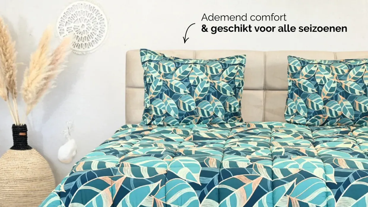 HappyBed Golden Oase - dekbed zonder overtrek