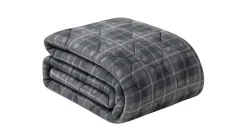 HappyBed Grey Tartan - dekbed zonder overtrek