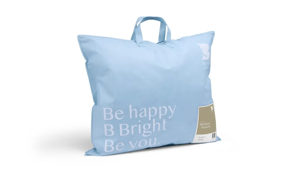 Hoofdkussen B Bright Natural Bamboo